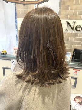 ネオリーブエム(Neolive em;) ワンカールレイヤー×ベージュ