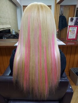 エクステンション クーチャー(Extention Cu'cha) エクステ150g 2色ピンク