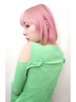 グランアージュ 船橋南口店(grandage)&nbsp;ベビーピンく/ボブショート/フレンチカジュアル[船橋]