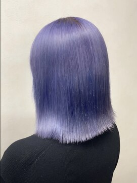 ヴィフ 大船(VIF) ブルーラベンダー/ミディアムヘア/韓国/ケアブリーチ/大船駅