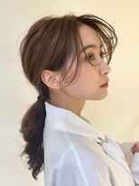 サラジュ 西宮北口店(SARAJU) 【SARAJU 西宮北口店】まとめ髪も可愛い♪顔まわりカット