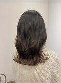 池袋 イルミナカラー 大人ヘア 外ハネ アッシュブラウン♪