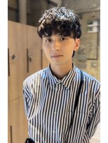 ツーブロックマッシュパーマ「表参道」