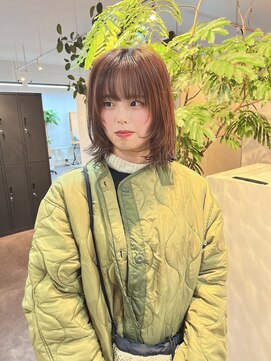 フラッグヘア 新宮店(Flag HAIR) ミディアムレイヤー　ステップカット