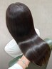 【梅雨のうねり対策】小顔カット+髪質改善縮毛矯正+髪質改善Tr ￥30250→
