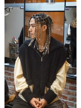 プロショップウェーブ セカンド(PRO SHOP WAVE II) ニュアンスパーマ/カルマパーマ/ダークアッシュ[原宿駅]