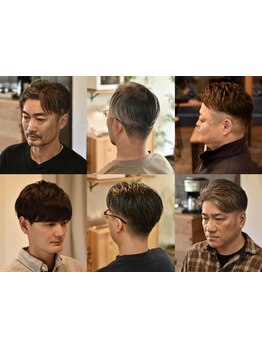 【大人男性特化サロン】第一印象は、髪型＆眉毛から。ビジネスシーンでも、清潔感のある好印象な大人髪に。