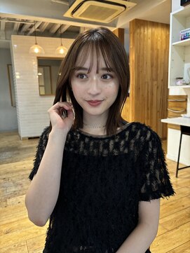 ガーランド (Garland) 切りっぱなしボブ/姫カット/前髪/原宿神宮前