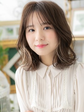 カバーヘア ブリス 川口(COVER HAIR bliss) イヤリングカラー小顔ひし形レイヤーカットc5川口20代30代40代