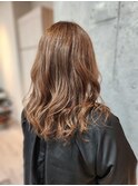カーキグレージュヘアー