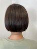 カット+ハーブオイルストレート+マイクロバブル炭酸SPA￥15400