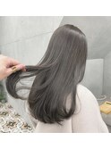 8トーンブリーチなしオリーブグレージュイルミナカラー