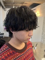 バイフィフス 原宿/表参道(by fifth)&nbsp;韓国風ニュアンスマッシュウルフシャドウパーマツーブロック原宿