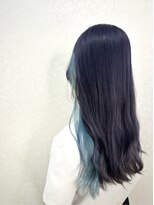 美容室 ハルミ ヘア リゾート 川口店(Harumi Hair Resort) 前髪/アンブレラカラー/こなれミディ/イメチェン/ウェーブパーマ