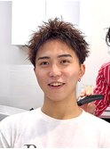 ベリーショート×スパイキーショート×アップバング