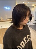 外ハネミディアム