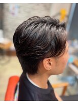 ジッピーオブヘアー(Zippy of hair) カット+フェザーパーマ