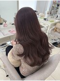 ピンクグレージュ/大人可愛いピンクカラー