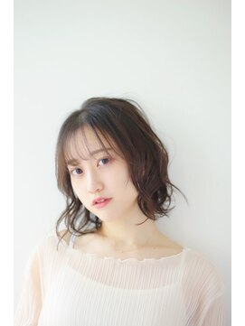 ヘアサロン ロータス(Hair Salon Lotus) ミディアムレイヤーウェーブ
