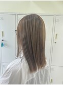 くびれヘア/アプリコットオレンジ/夏のヘアアレンジ/南草津