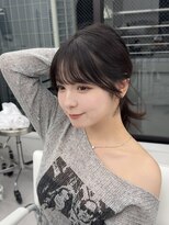 アマトウキョウスマートサロン(AMA TOKYO×Smart Salon)&nbsp;くびれレイヤー/顔まわりカット/くびれ巻き/レイヤーカット