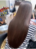 髪質改善トリートメント ツヤ髪ストレート ロングヘア 美髪