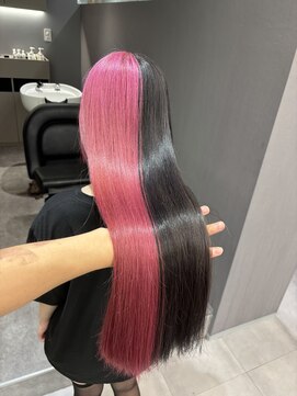 ロテ 名古屋 名駅店(Lote.) ミディアムヘア/デザインカラー/フェイスフレーミング/名古屋