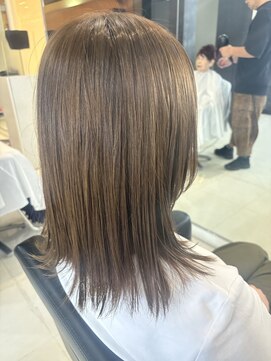 シャンプーボーイエイムス(SHAMPOO BOY aims) グリーングレージュカラー