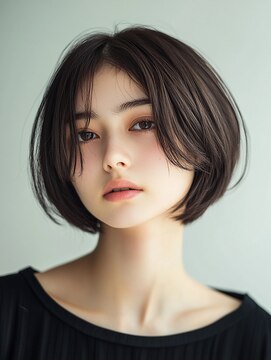 ロディーナコク 大口 新子安(rodina.coc) 30代40代50代◎大人ナチュラルレイヤーボブ/白髪ぼかし