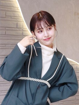 印象を決める顔周りのカットで小顔効果◎朝のスタイリングも簡単♪マスクとの相性も◎《新小岩駅/徒歩3分》