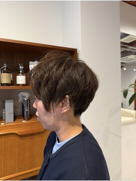 ムー(muu.) ショートボブ＋カリアゲ