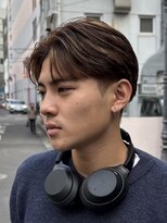 ウィル バイ ブラウン(Vir by Brown)&nbsp;MEN’S HAIR/サーフカール/刈り上げセンターパート/藤沢