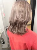 ミルクティーベージュコーラルベージュブリーチダブルカラー横浜
