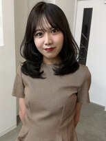 リヴ オオサカ(LIV OSAKA) グレージュ/レイヤー/ミディアムレイヤー/ブリーチなし