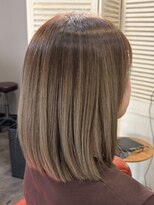 ヘアメイクアクト 都賀店 髪質改善/ミルクブラウン