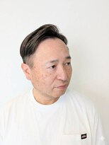 チチョ(chicho)&nbsp;大人2ブロック//50 代髪型//50代メンズショート//メンズカット