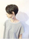 【L`atelier Content miho】ツーブロック×グレージュ　30代40代