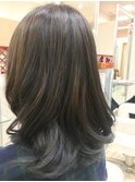 大人気☆グレージュインナーカラー