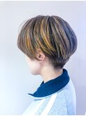 Lita イエローハイライト　デザインカラー　インナーカラー