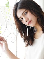 アビエクレール 河内花園(abije claire)&nbsp;小顔ひし形ミディ★20代30代50代 髪質改善