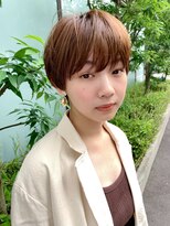 ミィ 表参道(mee.)&nbsp;【mee.】ブチ　ブラウンカラーで色長持ち。