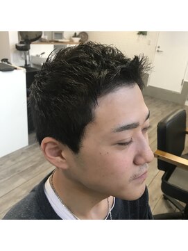 サイ(hair&nail Sai) アップバングショート