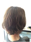 伸ばしかけボブにぴったり！ショートウェーブ