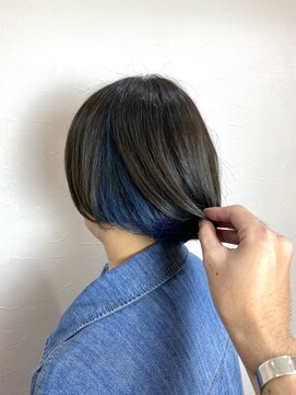 キャラ 池袋本店(CHARA) 鬼◯の刃風 伊◯助カラー【インナーカラー/デザインカラー】*