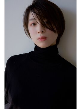 ヘアメイク エイト キリシマ(hair make No.8 kirishima) 《hair make No.8・中村》耳掛け×斜めバング