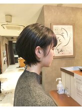 シャインヘア ラテ 新百合ヶ丘(Shine hair latte) Daisuke丸みショートボブ