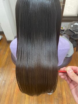 美容室 メザミー MESAMIES 髪質改善大人かわいいストレートロング小顔♪20代30代40代