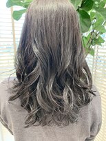 ステアケース 武蔵小杉店(stair:case) 暗髪 コテ巻き風パーマ 20台30代40代50代人気髪型