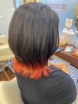 デザイアー 下高井戸店(desire) ウルフスタイル×インナーカラー