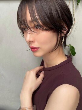 アトリエ フェム(atelier.fem) 大人ショート×長めバング